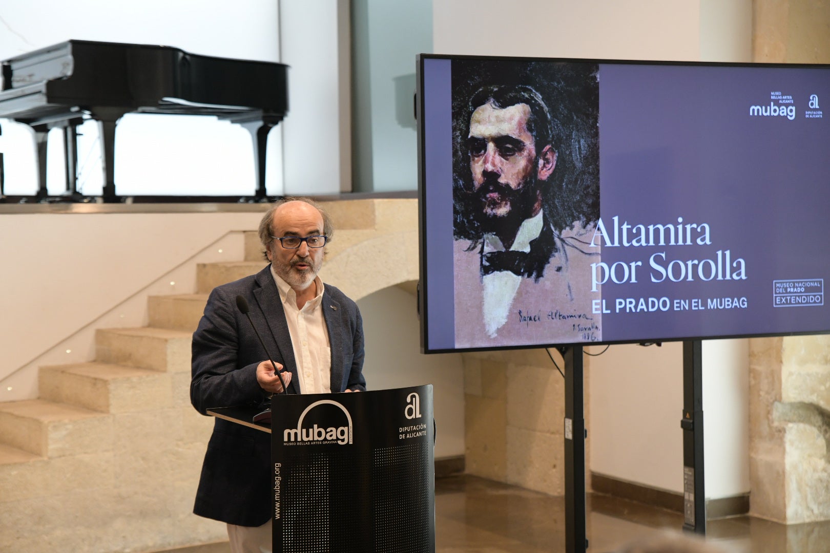 El retrato de Altamira pintado por Sorolla, en Alicante tras más de un siglo de historia